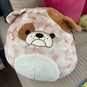 Bronk the English Bulldog Squishmallow, 16 inches